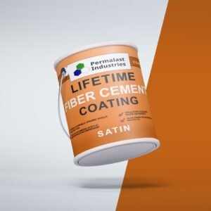 Lifetime fiber cement coating