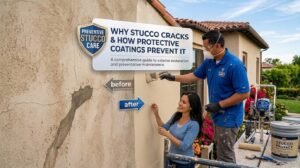 Why Stucco Cracks and How a Protective Coating Prevents It